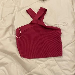 Aritzia ribbed knit top